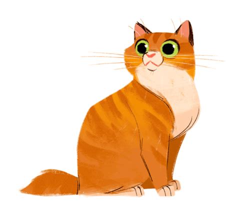 orange cat on Tumblr