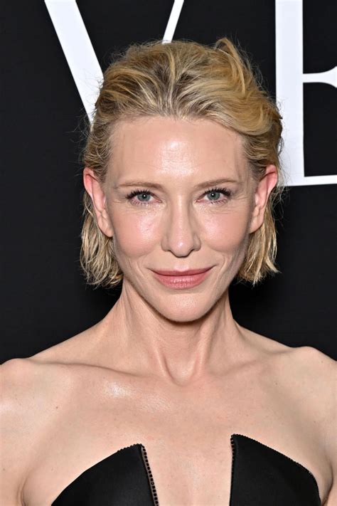 CATE BLANCHETT at Giorgio Armani Prive Haute Couture Fall/Winter 2024