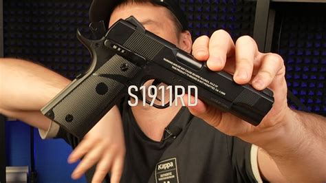 Пневматический пистолет Stalker S1911RD Colt - YouTube