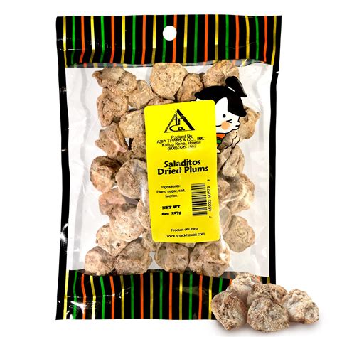 Amazon.com: Asia Trans & Co. Dried Salted Red Plums - Authentic Li Hing
