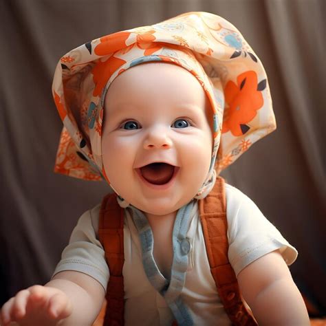 premium photo happy baby photo