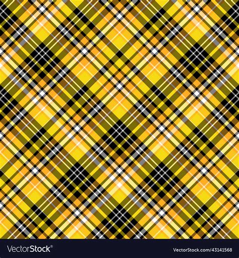 Seamless pattern in yellow orange black Royalty Free Vector