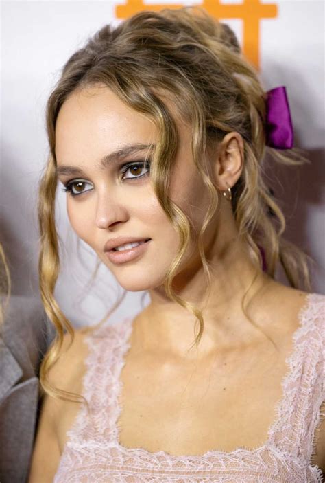 Lily-Rose Depp Attends the Wolf Premiere During 2021 Film Festival at