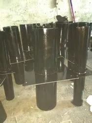 black pvc puddle flange inr  piece  techcoral solutions