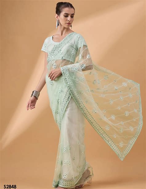 Net Wholesale Fancy Sarees