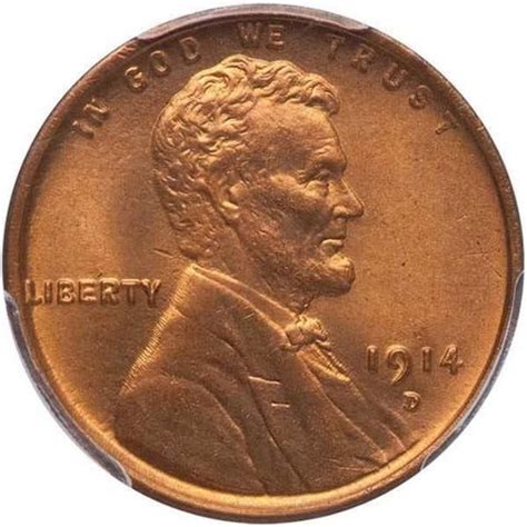 1914-D Lincoln Penny | Valuable pennies, Rare coins worth money, Old ...