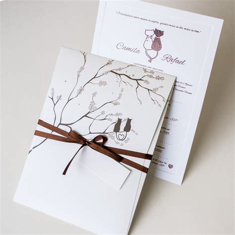 Convite De Casamento Simples