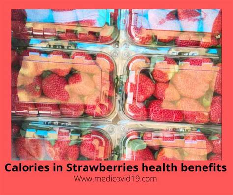 Calories in Strawberries & its Health benefits