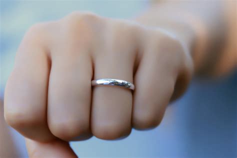 platinum wedding band for women 4