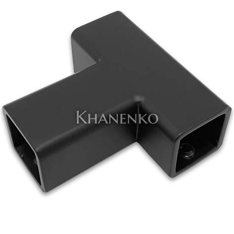 Соединитель трубы 15х15 Т-образный FDC-63 SUS304/BL Черный – купить в ...