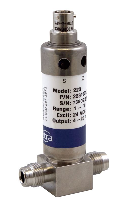 Model 223 | Ultra High Purity Flow Through Pressure Transducer