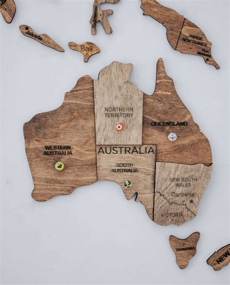 Wooden World Map for Your Home | Wall Art