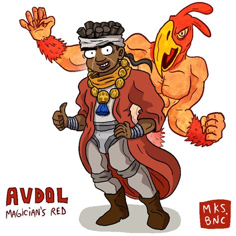 AVDOL MAGICIAN'S RED by Zamothos on DeviantArt