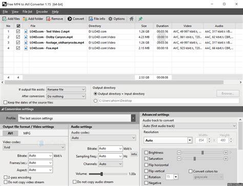 Free MP4 to AVI Converter - Download