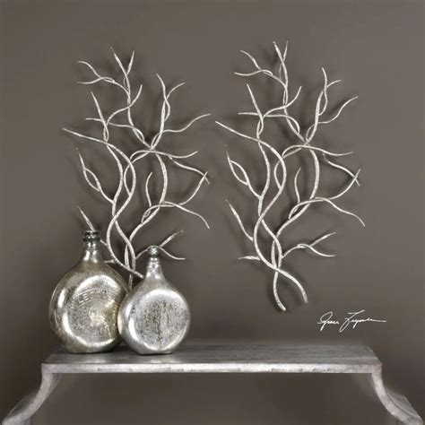 панно н | Silver wall decor, Metal wall decor, Uttermost wall art