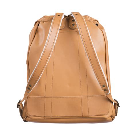 Leather backpack 27 liter, Nature - Beckmann Norway