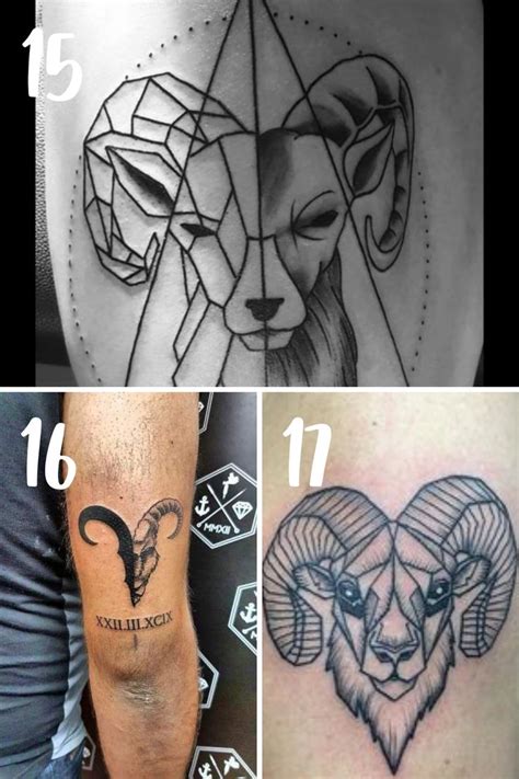 47 Aries Tattoo Ideas Full of Fire and Fun - tattooglee | Aries tattoo ...