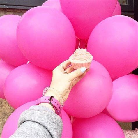 💟 Воздушные шары цвета фуксии 💟