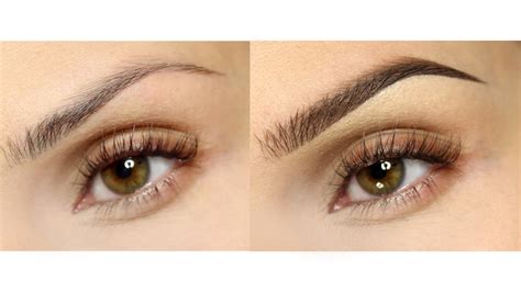Наращивание бровей brow henna - 81 фото