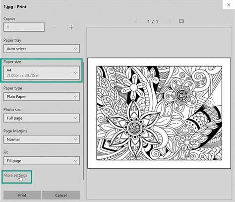 printer settings  coloring coloring therapy adult coloring pages