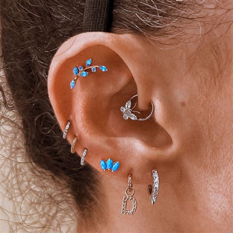 Piercing De Titanio Orelha - Piercing de Orelha em Titânio