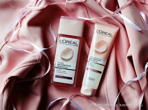 NEW L’oreal «Абсолютная нежность» Очищающий гель и Тоник | Отзывы ...