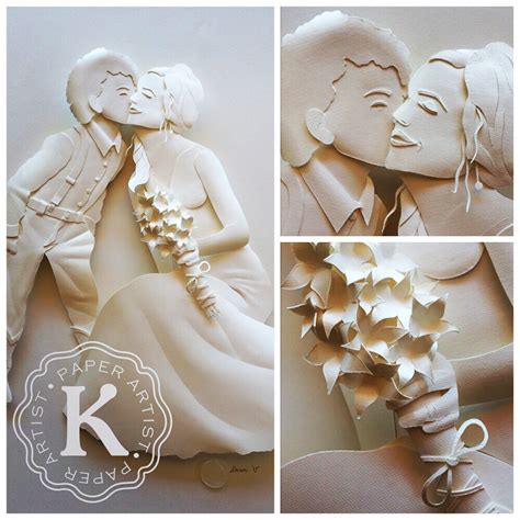 "Sweet love" white paper sculpture - Love collection on Behance