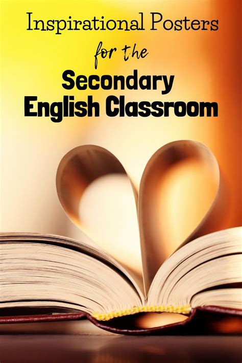 High School English Posters | High school english posters, Secondary ...