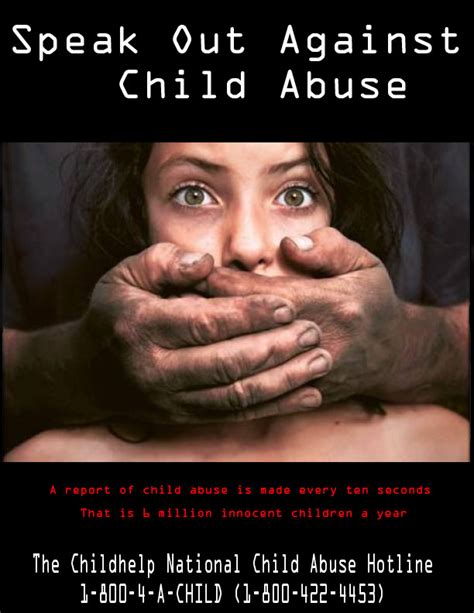 Brenda: Child Abuse Poster