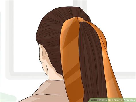 5 Stylish Ways To Wrap A Scarf In A Hair-Tied Bundle Of Elegance