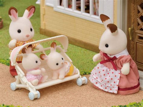 Коляска для тройняшек | Sylvanian Families