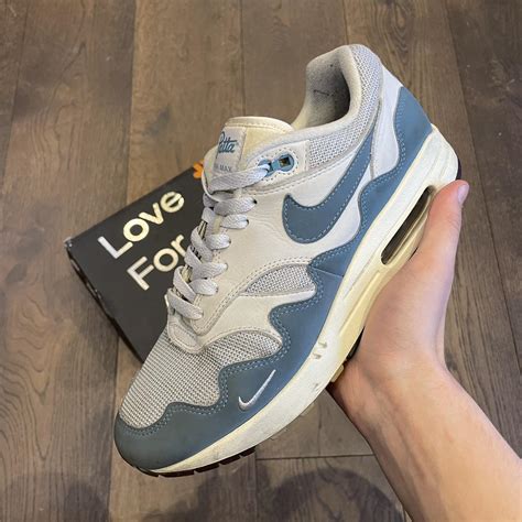 Nike air max 1 Patta Blue colour way Men’s uk 8... - Depop