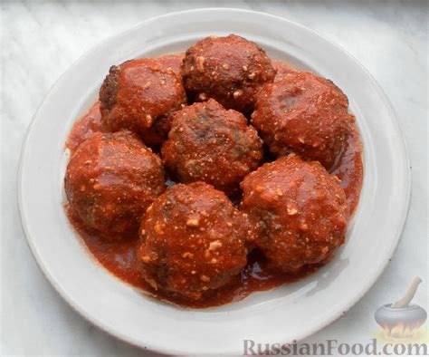 Тефтели, рецепты на RussianFood.com: 440 рецептов тефтелей