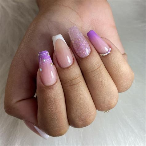 Unhas Decoradas Em Lilás - Unhas decoradas com esmalte em tons de Lilás - Dicas e fotos - Dicas de ...