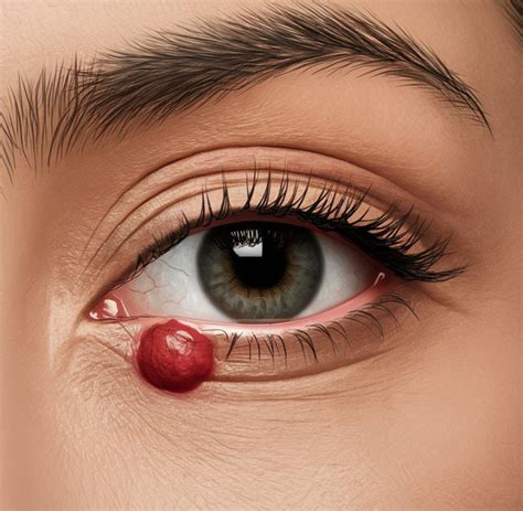 painful red bump   eyelid understanding  managing