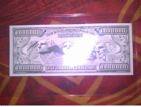 1.000.000 Dollars 2001, USA Fantasy banknotes - Fantasy banknotes ...