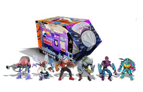 Teenage Mutant Ninja Turtles - Sewer Lair and Villains Retro Box Sets