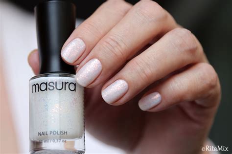 Masura Nail Polish # 1639 Снежные купола. Идеальный белый Новогодний ...