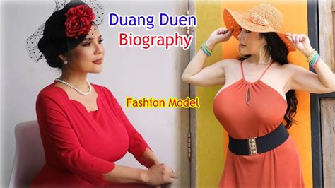 Duen | Thailand's Plus Size Fashion Model | Biograph #fashion - YouTube