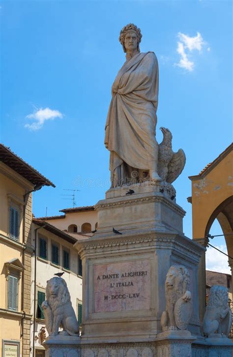 Italy. Florence. Dante. stock image. Image of roman, fiore - 59466823