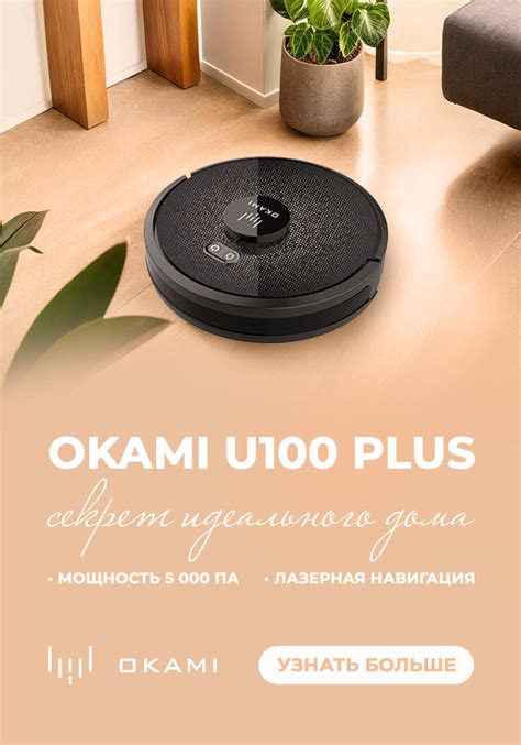 Модельный ряд роботов-пылесосов Okami и Panda