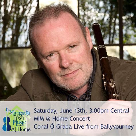 Conal Ó Gráda Live from Ballyvourney - MIM master artist on flute!