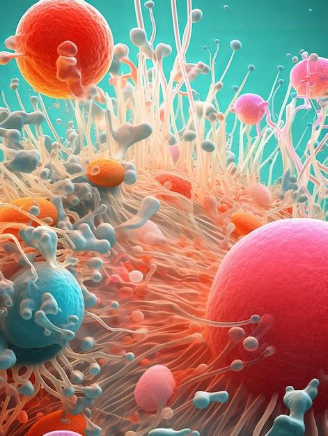 Premium AI Image | Probiotics Background