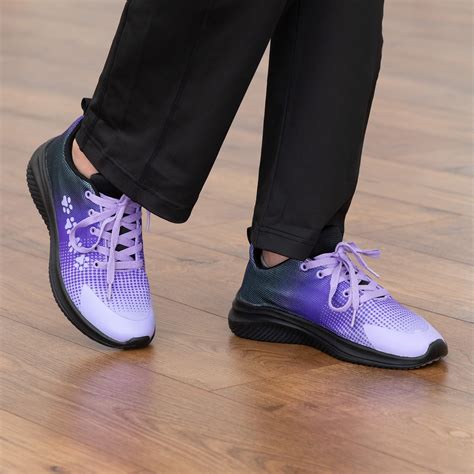 Ombre Paw Print Walking Shoes | The Animal Rescue Site