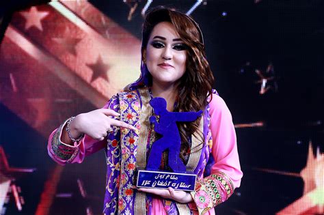 For first time, a woman won Afghanistan’s version of ‘American Idol