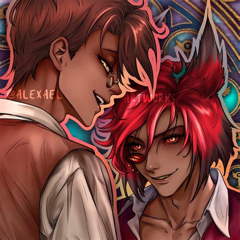 human alastor alexael artworks