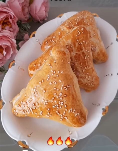 Самса с мясом из слоёного теста рецепт с фото пошаговый от Ирина ...