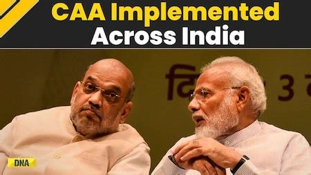 Breaking News: CAA Implemented Across India, Centre Notifies ...