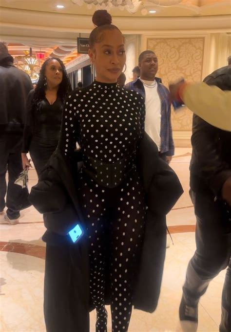 La La Anthony at Michael Rubin's Fanatics Party in Las Vegas 02/10/2024 ...