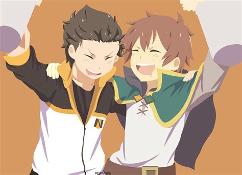 Subaru Kazuma by AntiVVIBU on DeviantArt Konosuba Anime, Anime Naruto ...